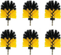 TopHomer 6 Pieces Drill Brushes with Hex Shank, Multipurpose Power Scrubber Cleaning Kit for Bathtubs, Tile Grout Lines, Kitchen