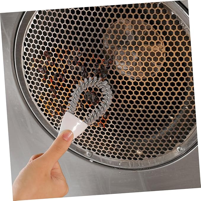 2pcs Multifunctional Kitchen Cleaning Brush Set, Grout Cleaner Grip Brush Crevice Cleaning Tool, Stiff Bristle Scrub for Stove, BBQ Grill, Window Tracks, and Bathroom Narrow Gaps