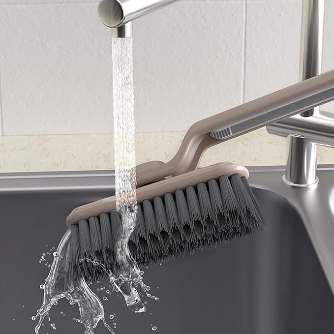 Cleaning Brush,Multi-Function Rotating Brush,360° Rotating No Dead Corners,Cleaning Tools for Household Use, Home, Kitchen, Bathroom,Window,Vehicle,Faucets,Toilet,Grout Purple 3pcs
