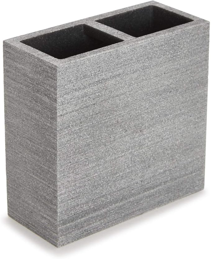 Kassatex Slate Bath Accessories-Toothbrush Holder
