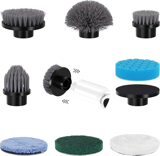 Electric Cleaning Brush Head Only Applicable to Homtronics Electric Spin Scrubber
