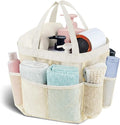 Attmu Mesh Shower Caddy Portable, Quick Dry Hanging Shower Tote Bag for College Dorm Room Essentials, Large Capacity Caddy Dorm for Bathroom Gym Swimming