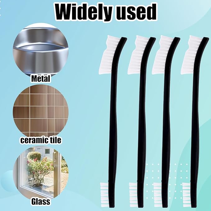 Multi Functional Universal Cleaning Brush, Durable Nylon Brush Suitable for Small Space Cleaning, Detail Cleaning Brush
