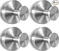 2026 Upgraded Drill-Free Suction Cup Hooks, Stainless Steel Suction Cup Hooks for Shower, Mirror, Wall, Bathroom, Glass, Hanging Towels - 4 Pack