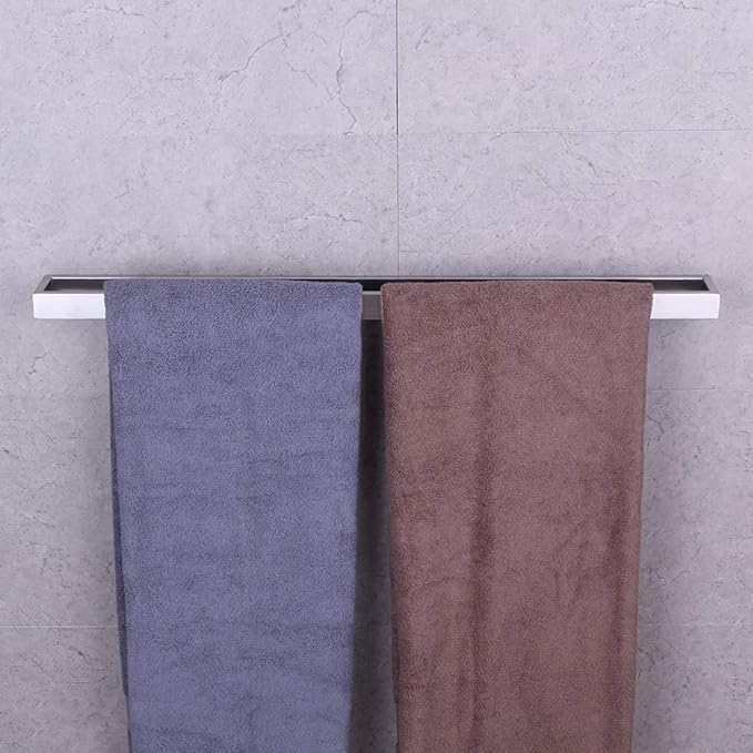 GERZWY Bathroom 30-Inch Towel Bar Stainless Steel Bath Towel Bar Modern Style Wall Mount Brushed Finish HG17702-LS