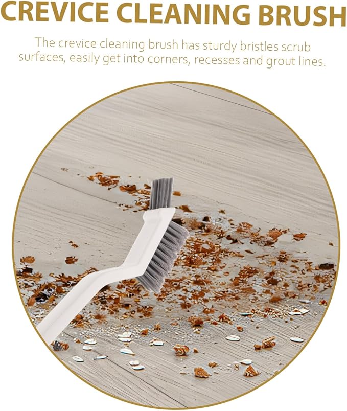6pcs Edge Brush Grout Removal Tool Cleaning Brush for Spaces Tile Floor