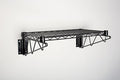 Omega 14" Deep x 60" Wide x 7" High Fixed Black Wall Mount Shelving Kit