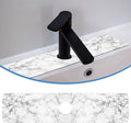 Faucet Mat for Kitchen Sink White Marble Texture, Soft Diatom Mud Material, Strong Water Absorption, Non-slip, Easy to Clean for Bathroom, Kitchen 23.5"X5.5"