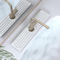 Kitchen Faucet Mat, Quick Drying Diatomite Sink Faucet Mat Splash Guard for Kitchen, Water Absorbing Stone Tray for Sink, Absorbent Stone Drying Tray for Bathroom Counter