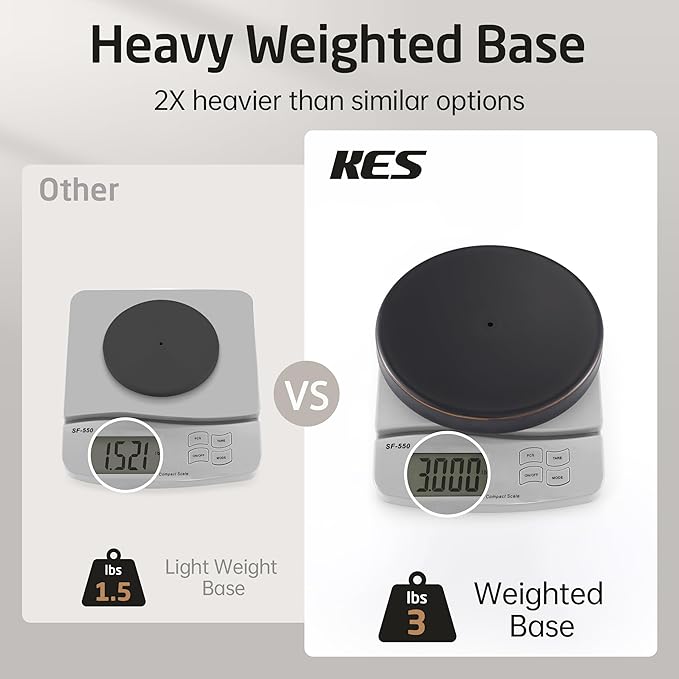 KES Oil Rubbed Bronze Toilet Paper Holder Stand, Freestanding Toilet Roll Holder for Bathroom Floor, Stainless Steel, BPH283S1-ORB