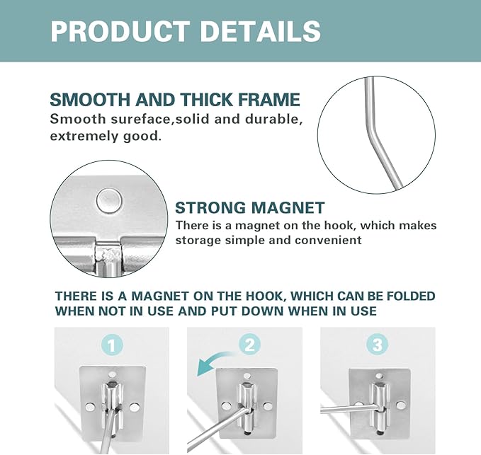 Banana Hanger Hook – Space Saving Banana Holder Hanger to Keep Bananas Fresh, Self Adhesive and Screw Banana Hook 1Pack Silver