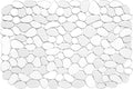 Coopay Kitchen Sink Mat Pebble Protect Mat PVC Eco-friendly Adjustable Stainless steel/ Porcelain Dish Drying Pad Protector for Bottom of Kitchen Sink, 15.8 x 11.8 inches (1 Pack, Clear)