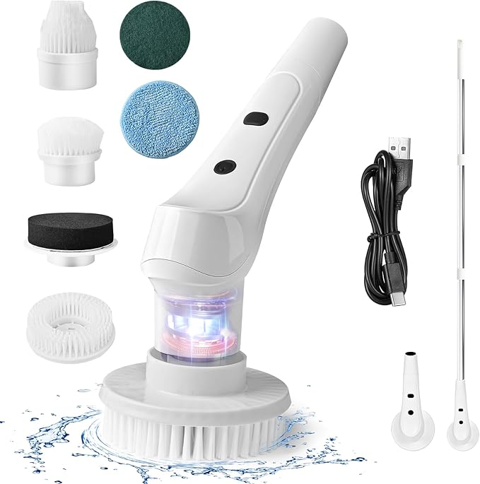 Electric Spin Scrubber Off White