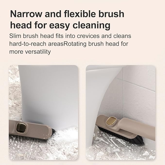 Cleaning Brush,Multi-Function Rotating Brush,360° Rotating No Dead Corners,Cleaning Tools for Household Use, Home, Kitchen, Bathroom,Window,Vehicle,Faucets,Toilet,Grout Purple 3pcs