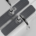 Faucet Mat for Kitchen Sink - 19.7 x 4inch Faucet Splash Guard for Bathroom Counter, Absorbent Diatomite Mat, Fast Drying Stone Sink Tray, Prevents Moisture Buildup, Dark Gray