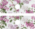 White Pink Lilac Kitchen Sink Splash Guard Faucet Mat Diatomite Absorbent Pad for Bathroom RV 14.7x5.4in 2PCS water