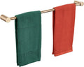 KOKOSIRI Bathroom Towel Rack Wall Mounted 24'' Bath Towel Bar Holder for Bathroom Hardware Accessories Champagne Bronze Stainless Steel, B4007CPG-L24