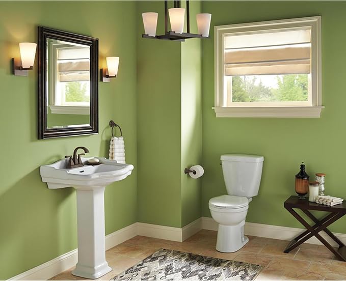 DELTA FAUCET 79450-RB Linden Wall Mounted Pivoting Toilet Paper Holder in SpotShield Venetian Bronze
