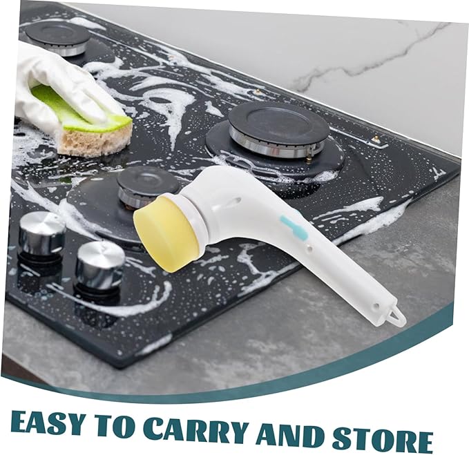 Cordless Bathroom Kitchen Cleaning Brush Electric Shower Sink Scrubber Multi-Function Tile Cleaner