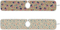 2 PCS Kitchen Sink Splash Guard 30 Inch Faucet Mat for Kitchen Sink Bathroom Sink Faucet Absorbing Drip Drain Mat Pad Microfiber Soft Washable Beige Patriotic Flags Fireworks