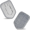 2 Pack Baseboard Brush Refill Replacement Head Scrub for Bathroom Bathtub Shower Baseboard Cleaner Fit Lalafancy Tub and Tile Scrubber Brush