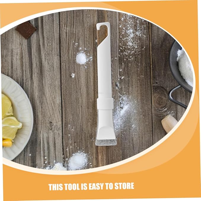 PRETYZOOM 1Set Multifunctional Corner Cleaning Brush with Replaceable Head for Tight Spaces Kitchen Bathroom Grout Sinks Windows and Sliding Door Tracks