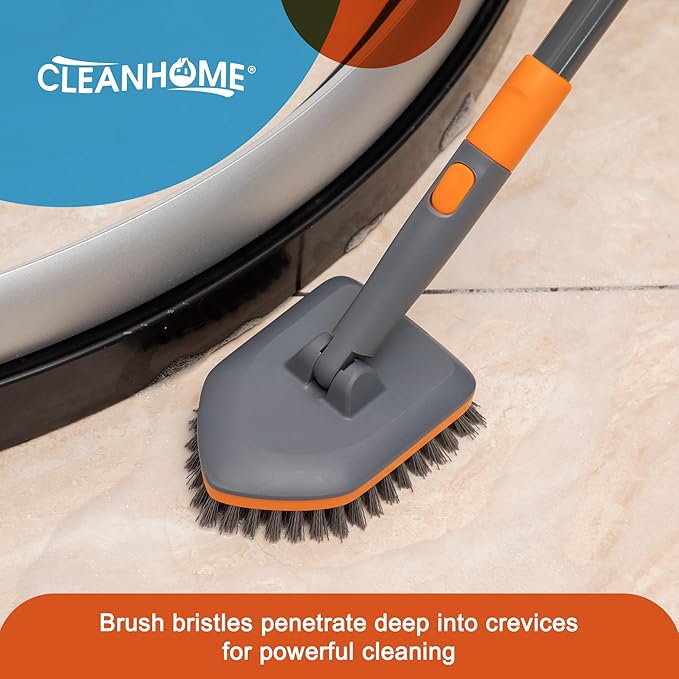 Tile Scrubber Brush Replacement Head 2 Pieces（Fit for ASIN:B09GF2LSZ8