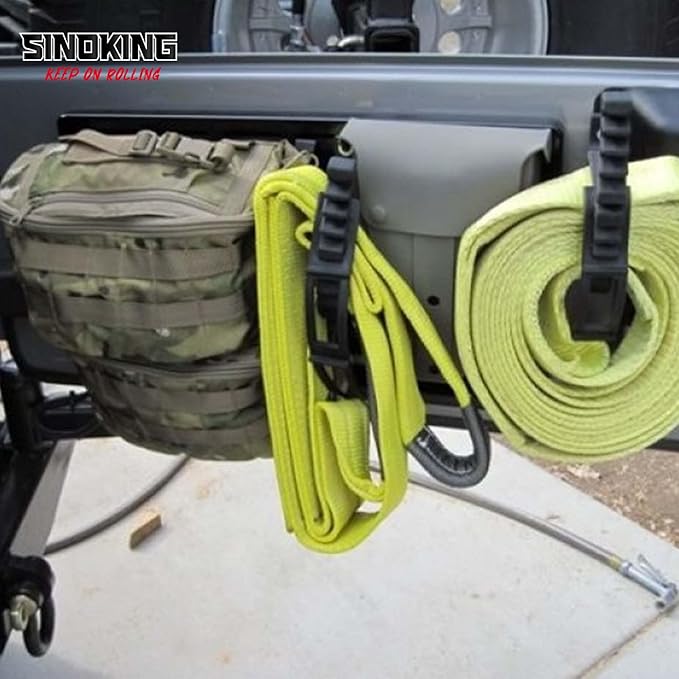 SINOKING Rubber Clamp for Mounting Tools & Equipment from 2.5" to 7.5" in Diameter