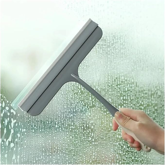 Window Squeegee Bathroom Shower Squeegee for Cleaning Shower Doors and Car Windows for Shower Glass(H)