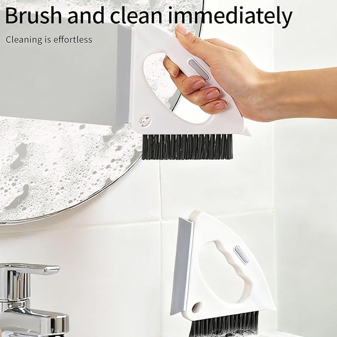 Crevices Brush Hard Bristle Grout Scrub Brushes Gaps Supplies for Kitchen Bathroom Corner Grout Sink Crevices Brush