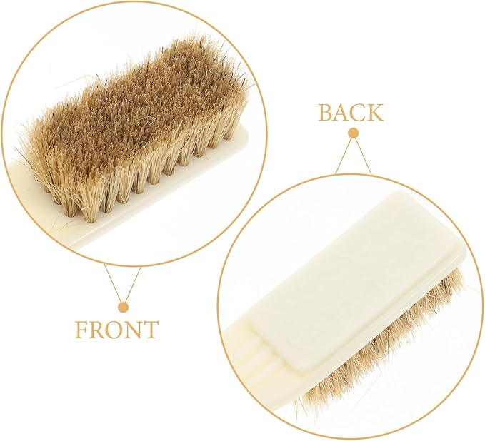 VICASKY 6pcs Mini Hard Bristle Crevice Cleaning Brushes Small Scrub Brushes for Tight Spaces Grout Tile Floors Kitchen Bathroom Household Cleaning Tools