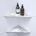 12" Corner Shower Shelf, 2-Pack Shower Shelves SUS304 Stainless Steel Bathroom Shelves for Tile Walls, Recessed Corner Shelf Organizer Rack, Large Size (Brushed)