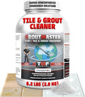 GroutMaster Tile & Grout Cleaner – Fast-Dissolving Powdered Solution for Deep Cleaning Concrete Stains, Grease, & Tough Stains, Ideal for Residential & Commercial Use, 6.5 lbs