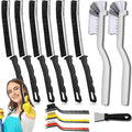 Hard Bristle Crevice Cleaning Brush-Thin Gap Cleaning Brush, Small Cleaning Brush, Grout Brush, Kitchen Brush, Cleaning Tools for Toilet, Bathroom, Home, Bathtub, Sink, Household, Window
