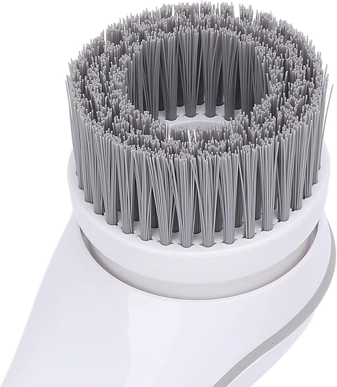 Electric Scrubber Kit - 2 Gears Handheld Cordless Brush for Kitchen & Bathroom, Ergonomic Design for Easy Use