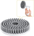 Large Flat Brush Heads for Electric Spin Scrubber Cleaning Floors, Tiles, Countertops, Walls
