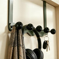 Over Door Coat Rack, Coat Hooks for Door Coat Hanger, Towel Hanger for Bathroom, Door Hanger Hooks, Hooks for Hanging Hat Key Towel Purse Robes Mudroom Entryway