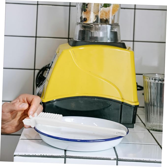 ABOOFAN Unique Design Brush Head for Dishwasher Blender Juicer Soy Milk Maker Kitchen Sink Tile Grout Cleaning Brush