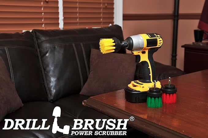 Kitchen Accessories - Drill Brush - Grout Cleaner - 2-inch Diameter Multi-Purpose Spin Brush Kit - Garden Statues - Bird Bath - Granite Cleaner - Bathroom Accessories - Shower Curtain - Baby Bath Tub