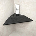 10'' Corner Foot Rest for Shaving Legs, 304 Stainless Steel Grout in Footrest with Shaving Holder, Recessed Designed Foot Ledge for Bathroom Shower