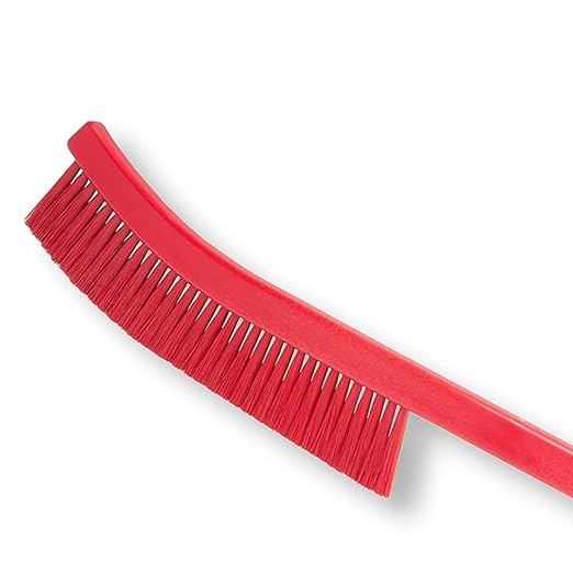 SPARTA Plastic Narrow Radiator Brush for Dusting Between Radiators, Vents, And Ducts, 24 Inches, Red, (Pack of 6)
