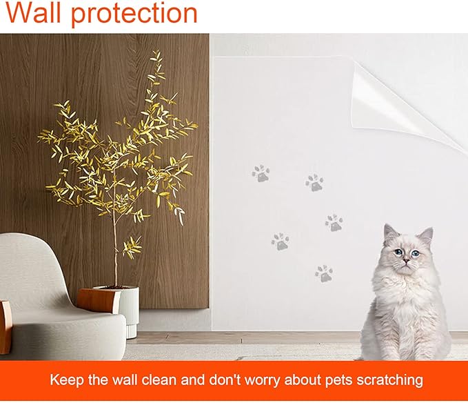 Snkxu Clear Contact Paper, Protection for Kitchen Backsplash Tiles, Cabinets, Walls, and Shelves. Waterproof and Oil-Proof Peel and Stick Covering(15.7X394 Inches)