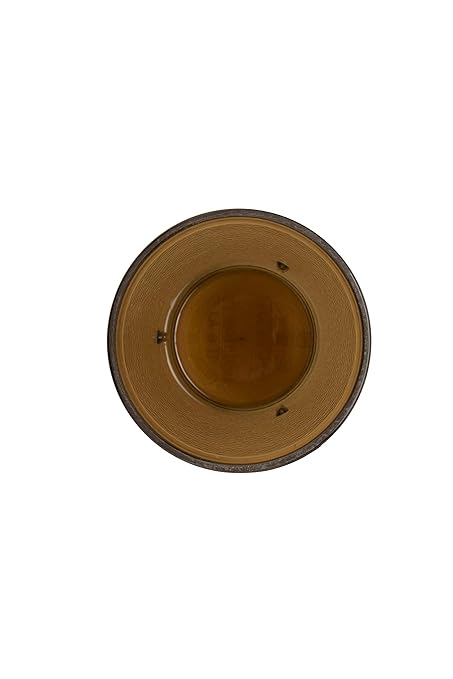 G.E.T. 6608-1-A Heavy-Duty Plastic Restaurant Tumblers, 8 Ounce, Amber (Set of 12)