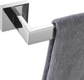 KOKOSIRI 24-Inch Single Towel Bar, Bathroom Kitchen Towel Holder, Wall Mounted SUS304 Stainless Steel Towel Rack, Polished Chrome, B4003CH-L24