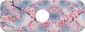 Faucet Draining Mat For Kitchen Sink, Japanese Pink Cherry Blossoms Diatom Mud Absorbent Drain Pad For Bathroom Kitchen Sink Splash Guard Drying Mat