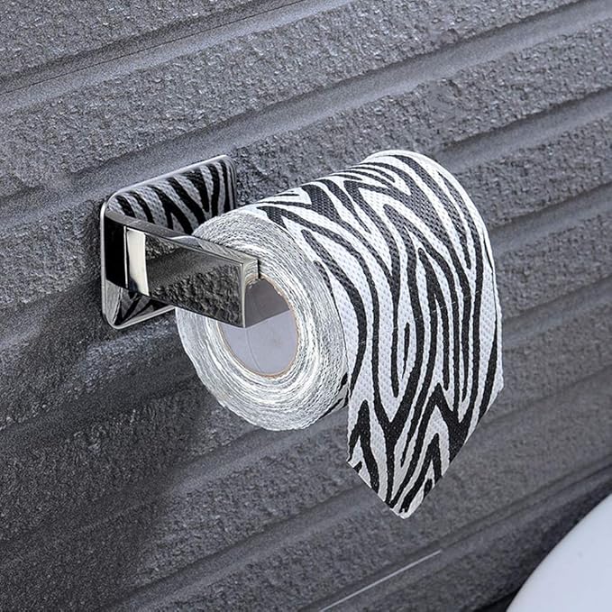 SUS 304 Stainless Steel Toilet Roll Holder Self Adhesive Suction Chrome Finish Toilet Paper Holder Rack Bathroom Accessories Paper Dispenser