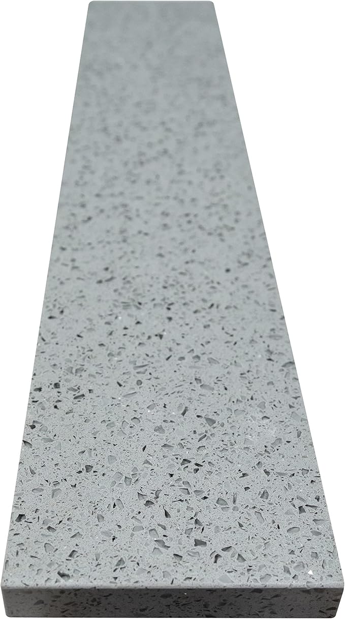 MSI Sparkling Gray Vanity Top Sidesplash 21"x4"