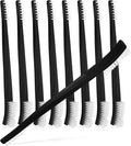 Lurrose 9pcs Double-Ended Crevice Cleaning Brush Set with Plastic Bristles, Multi-Functional Gap and Detailing Scrub Brushes for Kitchen and Bathroom Cleaning