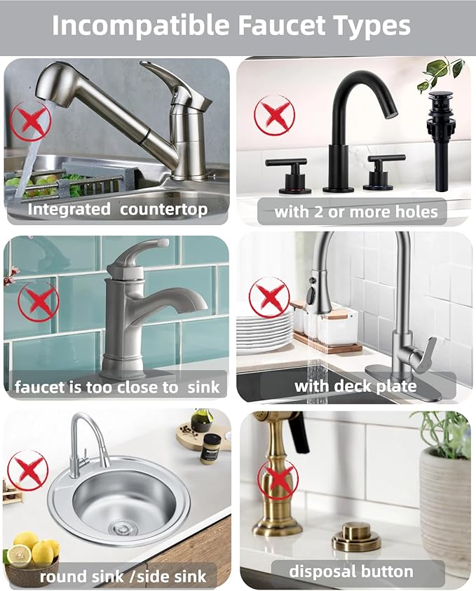 16 Inch Stone Faucet Mat for Kitchen Sink, Diatomite Fast Drying Mat for Kitchen Counter, Water Absorbent Faucet Sink Splash Guard with Raised Feet, Bathroom Counter Protector (White, 15.75"x3.93")
