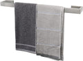TocTen Bath Towel Rack - Square Base Thicken SUS304 Stainless Steel Towel Bar for Bathroom, Bathroom Bar Accessories Towel Rod Heavy Duty Wall Mounted Towel Holder (Brushed Nickel, 20 Inch)